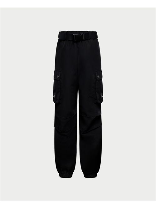 John Richmond children's cargo trousers with belt JOHN RICHMOND | RBA25028PABLACK